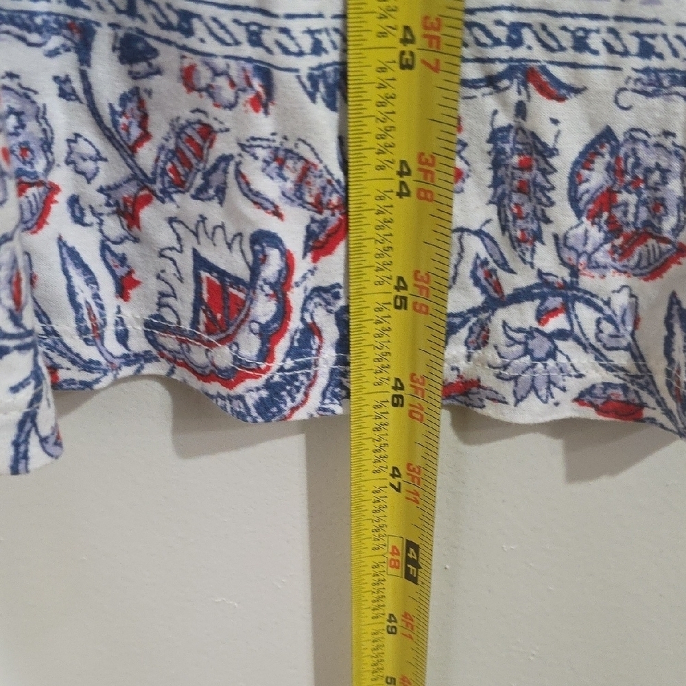 Lucky Brand Purple Maxi Dress with Tie Front - Picture 7 of 8